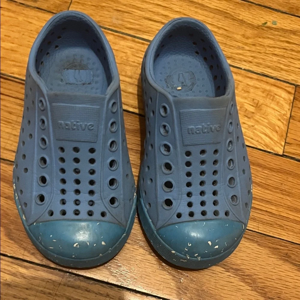 Native Jefferson Blue Baby Shoes